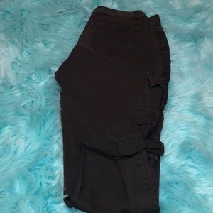 dark brown cargo pants